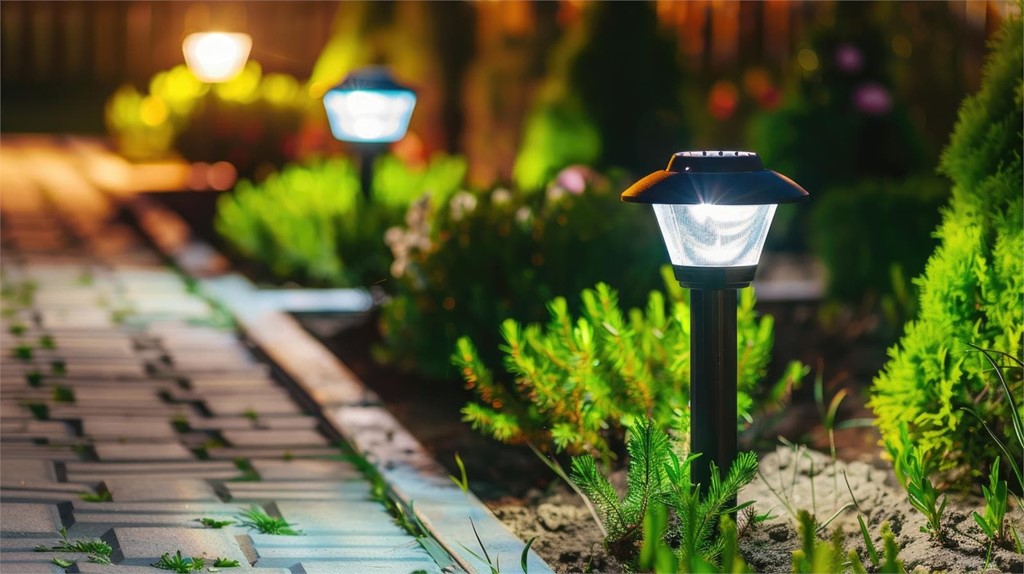 Cómo elegir la iluminación adecuada para realzar tu jardín por la noche